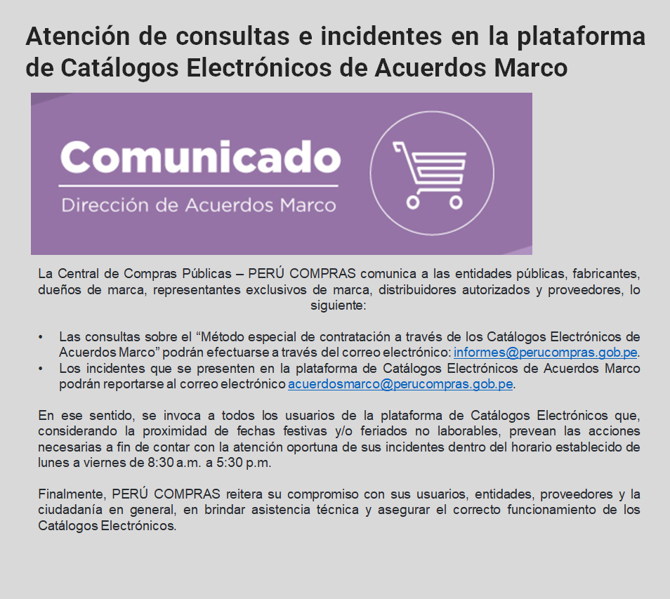 Comunicado