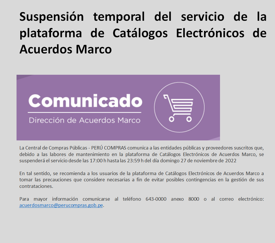 Comunicado